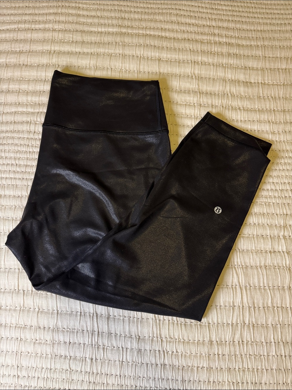 lululemon athletica Black High-Rise Shine Jeggings